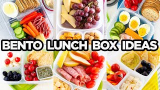 Bento Box Lunch Ideas Made EASY  Lunch Box Ideas for Kids by MOMables [upl. by Eel]