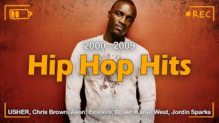 2000s Hip Hop Hits Mix  USHER Chris Brown Akon Eminem Drake Kanye West Jordin Sparks [upl. by Anol]