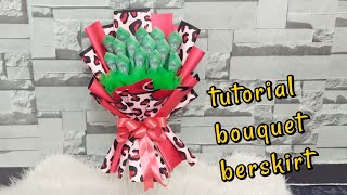 Tutorial Wrapping Bouquet Duit Kembang  exclusive wrapping [upl. by Taveda]