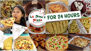 I only ate LA PINOZ for 24 HOURS Challenge  Food Challenge [upl. by Yvad]