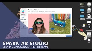 Spark AR  Picture Frame Portal Occlusion Tutorial [upl. by Assiralk80]