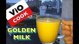 Turmeric Golden Milk  5 Minutes Recipe [upl. by Euqinimod690]