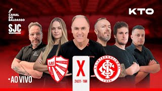 AO VIVO SUPER JORNADA COLORADA KTO SÃO LUIZ X INTER  CAMPEONATO GAÚCHO  159 [upl. by Leehar]