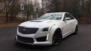 2017 Cadillac CTSV – Redline Review [upl. by Nylirad]