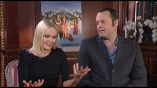 Interview with Malin Åkerman amp Vince Vaughn on quotCouples Retreatquot [upl. by Udell]