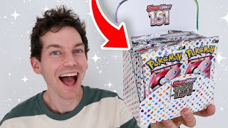 The Pokémon 151 Booster Box Opening [upl. by Riley787]