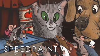 SPEEDPAINT  Rodents Gathering [upl. by Nakada739]