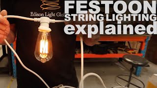 Festoon String lights explained [upl. by Nye]