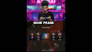 Epic Noob Prank in Lone Wolf Mode Hilarious Trolling Gone Right 😂  Free Fire Short [upl. by Ailahs]