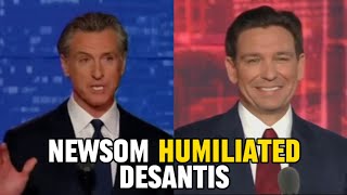 Gavin Newsom Destroys Ron DeSantis In Fox News Debate [upl. by Aneleve]