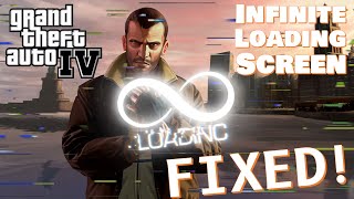 Infinite Loading Screen Error GTA 4  Quick Tutorial [upl. by Celestina]