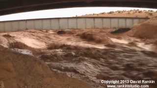 Insane Flash Flooding Antelope Canyon and Page Arizona August 2nd 2013 [upl. by Cheria]