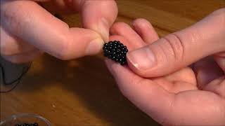 Regency Blackberry Reticule Part 2 The Round Blackberries [upl. by Molini537]