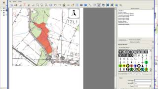 8 komponowanie mapy przy pomocy qgis [upl. by Strader16]