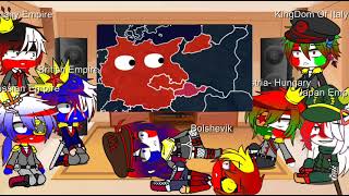 Past Countryhumans WW1 React to Oversimplifield Ww2 Part 1 EPS 5 [upl. by Lowell]