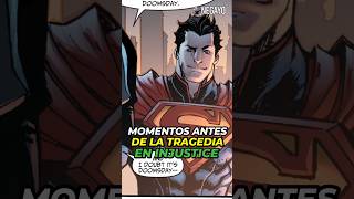 MOMENTOS ANTES DE LA TRAGEDIA EN INJUSTICE dc comics shorts youtubeshorts [upl. by Eelarbed544]