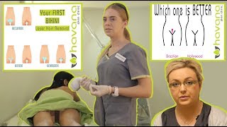 Laser Hair Removal Hollywood vs Brazilian  Style Sessions Success [upl. by Annam598]