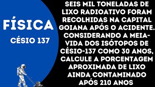 Seis mil toneladas de lixo radioativo foram recolhidas na capital goiana após o acidente [upl. by Yared]