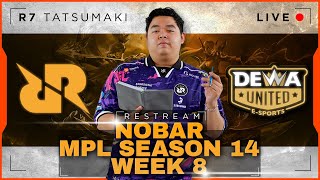 RESTREAM MPL SEASON 14 RRQ VS DEWA TOP UP TERBAIK R7STOREID mlbbidcreator [upl. by Lielos386]