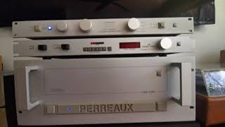 Perreaux PMF3150 Power Amplifier  Perreaux SM3 Preamplifier  Perreaux TU2 FM Stereo Tuner [upl. by Navy]