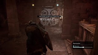 Assassins Creed Valhalla  Wiccans Cave Treasures of Britain Location [upl. by Alahsal]