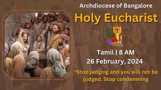 26022024  Tamil Live Mass  Rev Fr Jerome D [upl. by Eniamurt]