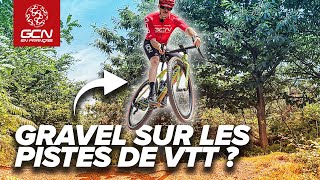 Quelles sont les limites dun vélo de gravel sur des pistes de VTT [upl. by Anoval]