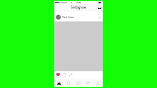 Green Screen  Overlay  Instagram Like Animation [upl. by Hamehseer199]