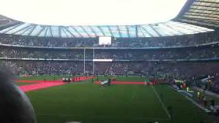 God save the queen at twickenham [upl. by Neelak]