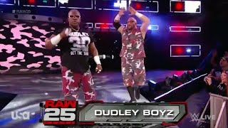 The Dudley Boyz RETURN FULL SEGMENT  RAW 25  Jan 22 2018 HD [upl. by Ahsirhcal]