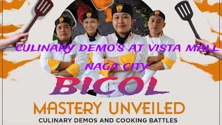 Apicius Demo at Vista Mall Naga BICOL [upl. by Naillimxam]