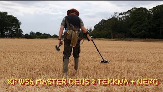 METAL DETECTING UK XP WS6 MASTER FIELD 12 [upl. by Chloras]