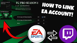 How to Complete FC PRO SEASON 4 Objectives LINK EA ACCOUNT TO YOUTUBETWITCH  EA FC 24 [upl. by Derdlim815]