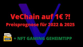 Vechain auf 1 EURO MÖGLICH Preisprognose für 2022 amp 2025  Deutsch [upl. by Annairoc524]