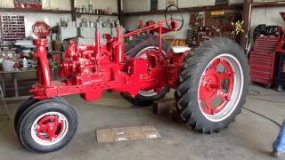 1951 McCormick Farmall Tractor Restoration Smith Tractor Restoration [upl. by Yllek95]