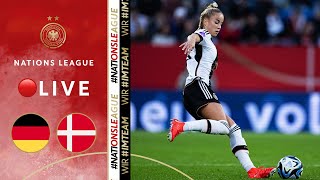 Germany vs Denmark  Full Game  Womens Nations League [upl. by Naasah551]