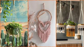 Large Macrame Wall Hanging Design Ideas  Hanging Macrame Ideas  Wall Hanging [upl. by Littell801]