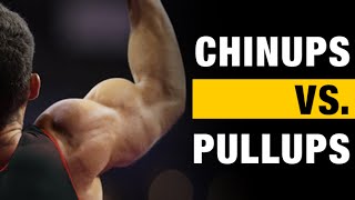 Pullups vs Chinups The BIG Differences [upl. by Eldwon]