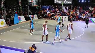 Jeux des îles 2023 Basketball 3x3 MADAGASCAR 21 17 LA REUNION [upl. by Krisha]