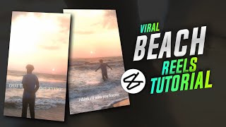 BEACH REELS VIDEO EDITING  INSTAGRAM TRENDING BEACH REELS VIDEO EDITING  TRENDING BEACH REELS EDIT [upl. by Suoinuj]