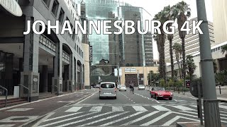 Johannesburg 4K  Africas Richest Square Mile  Sandton Morning Drive [upl. by Ahsirtal]