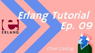 Erlang tutorial Ep 09  Recursion [upl. by Suoiluj630]