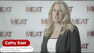 Annual Meat Conference Cathy East Albertsons Companies [upl. by Kosak]