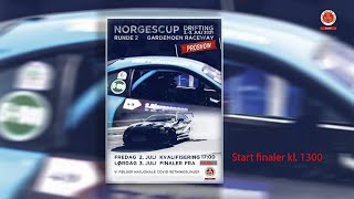 Norgescup Drifting  Gardermoen Raceway 3 juli 2021 [upl. by Yrod]