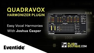 Quadravox Pitch Shifter By Eventide  Setting Up Easy Vocal Harmonies [upl. by Elaweda535]