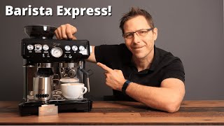 Breville Barista Express Review Amazons Best Selling SemiAutomatic Espresso Machine [upl. by Cris]