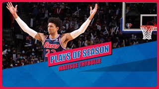 202122 Season Highlights Best of DPOY contender Matisse Thybulle so far  Philadelphia 76ers [upl. by Ayetal369]