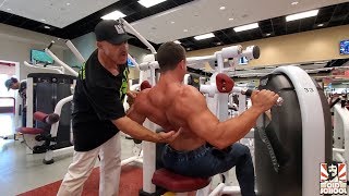 SAMIR BANNOUT – HOW TO BUILD LAT THICKNESS FULL BACK WORKOUT [upl. by Rayna142]