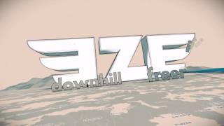 Cinema 4D dynamics EZE downhill freeride [upl. by Darb948]