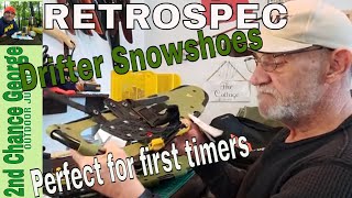 Retrospec Drifter 2530 inch Snowshoes  Perfect for the novice snow trudger [upl. by Nnylyma]